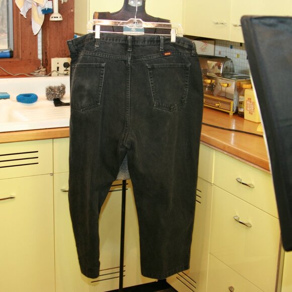 Vintage Rustler Men's Jean Pants Short Leg Denim 42 - Picture 2 of 5